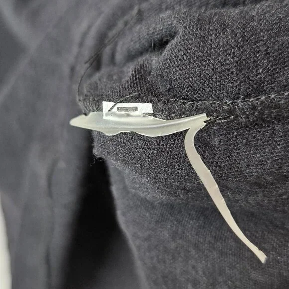 NKD Naked Cashmere Lightweight Shirt Women's 100% Cashmere Crew Semi Sheer M - Picture 3 of 4